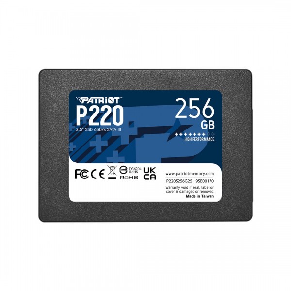 Patriot Memory P220 256GB 2.5" Serial ...