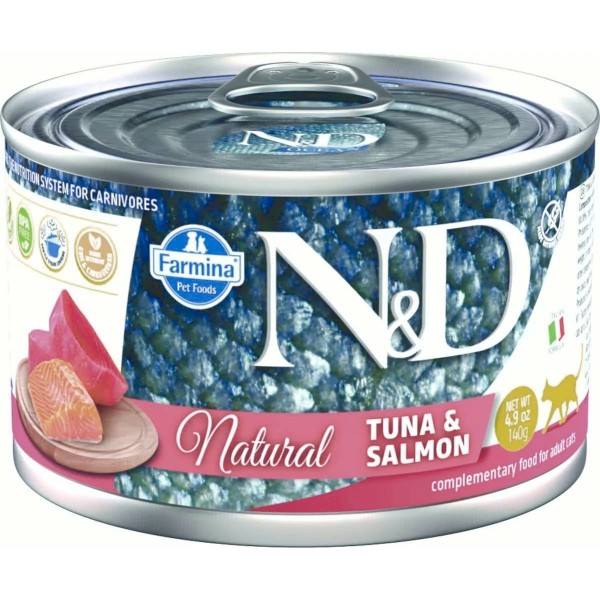 FARMINA N&D Cat Natural Tuna&Salmon - ...