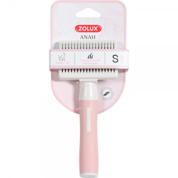 Zolux ANAH Cat brush with retractable ...