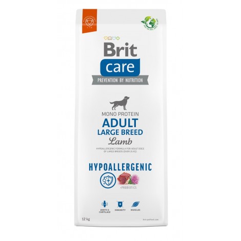 BRIT Care Hypoallergenic Adult Large Breed Lamb - dry dog food - 12 kg