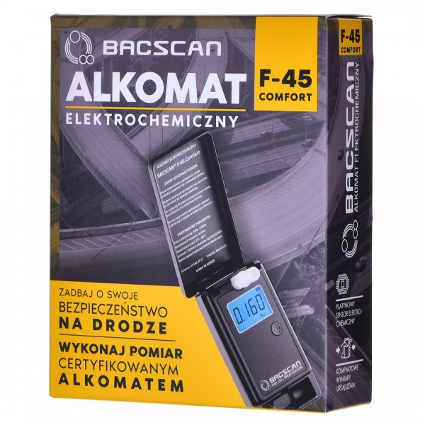 BACscan F-45 alcohol tester 0 - ...