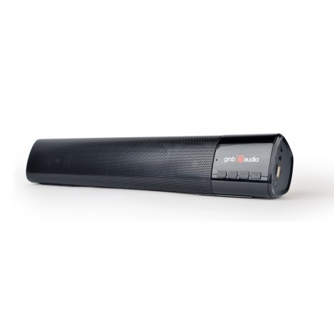 Gembird SPK-BT-BAR400-01 portable speaker Stereo portable speaker Black 10 W