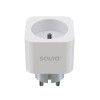 SAVIO WI-FI smart socket, 16A, AS-01, White