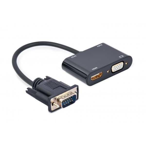 Gembird A-VGA-HDMI-02 video cable adapter 0.15 ...