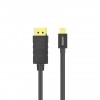 UNITEK Y-C611BK DisplayPort cable 2 m Mini DisplayPort Black