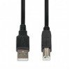 iBox IKU2D USB cable 3 m USB 2.0 USB A USB B Black