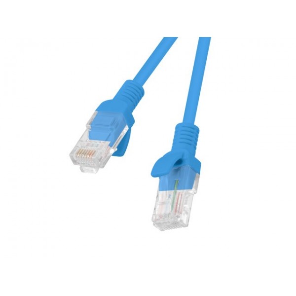 Lanberg PCU5-10CC-0050-B networking cable Blue 0.5 ...