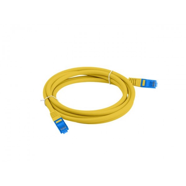 LANBERG PATCHCORD S/FTP CAT.6A 1.5M YELLOW ...