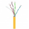 Gembird UPC-5004E-SOL-Y networking cable Yellow 305 m Cat5e U/UTP (UTP)
