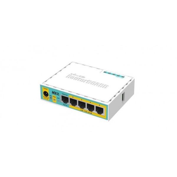 Mikrotik hEX PoE lite wired router ...