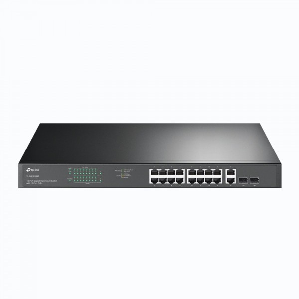 TP-Link 18-Port Gigabit Rackmount Switch with ...