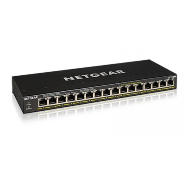 NETGEAR GS316PP Unmanaged Gigabit Ethernet (10/100/1000) ...