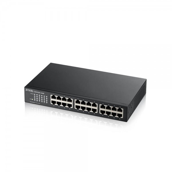 Zyxel GS1100-24E Unmanaged Gigabit Ethernet (10/100/1000) ...