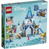 LEGO Disney Princess 43206 Cinderella and Prince Charming Castle