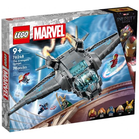 LEGO SUPER HEROES 76248 THE AVENGERS QUINJET