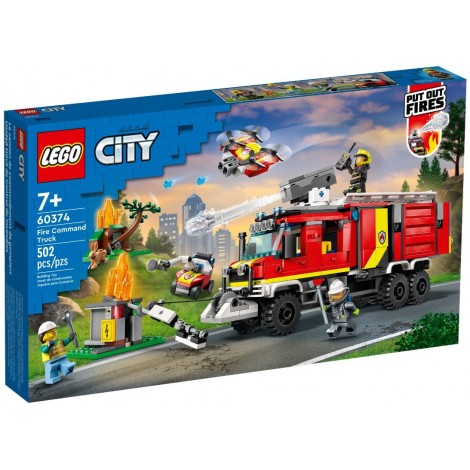 LEGO CITY 60374 FIRE COMMAND TRUCK