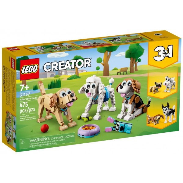 LEGO CREATOR 31137 ADORABLE DOGS