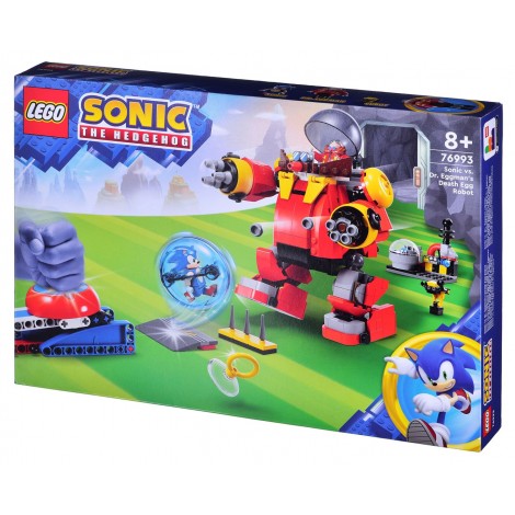 LEGO 76993 Sonic kontra dr.Eggman i robot Death Egg