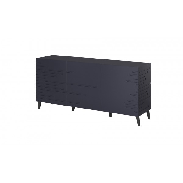 Nova chest of drawers 155x40x72 Garnet ...