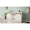 Chest of drawers 160x80x35 GRANERO white/gloss white