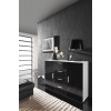 Cama living room sideboard UNI BLACK white/black gloss