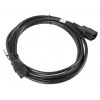 Lanberg CA-C13E-11CC-0030-BK power cable Black 3 m C13 coupler C14 coupler