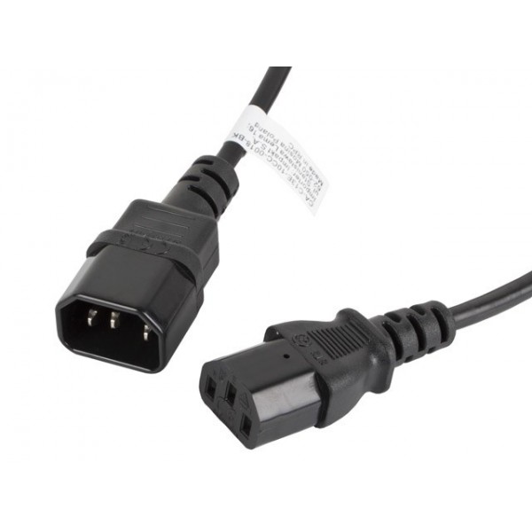 Lanberg CA-C13E-10CC-0018-BK power cable Black 1.8 ...