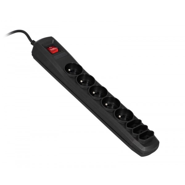 Activejet APN-8G/1, 5M-BK power strip with ...