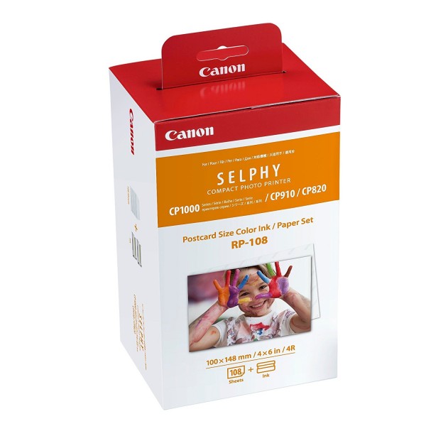 Canon Color Ink/Paper Set for SELPHY ...