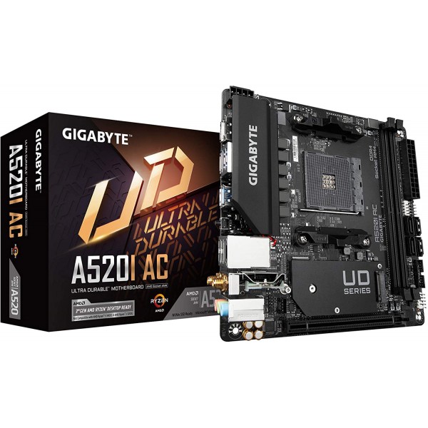 Gigabyte A520I AC Processor family AMD, ...