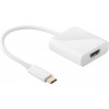 Goobay USB-C HDMI adapter 66259 White,  HDMI female (Type A),  USB-C male