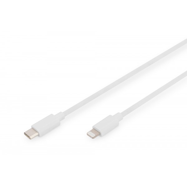 Digitus Lightning to USB-C data/charging cable ...