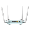 D-Link AX1500 Smart Router R15	 802.11ax, 1200+300  Mbit/s, 10/100/1000 Mbit/s, Ethernet LAN (RJ-45) ports 3, Mesh Support Yes, MU-MiMO Yes, Antenna type 4xExternal