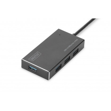 Digitus USB 3.0 Hub, 4-port Incl. 5V/2A power supply DA-70240-1