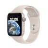 Apple Watch SE GPS + Cellular MNPT3EL/A 44mm, Retina LTPO OLED, Touchscreen, Heart rate monitor, Waterproof, Bluetooth, Wi-Fi, Starlight, Starlight