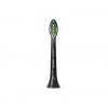 Philips Standard Sonic Toothbrush Heads HX6062/13 Sonicare W2 Optimal For adults and children, Number of brush heads included 2, Sonic technology, Black