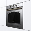 Gorenje Oven BOS67371CLB 77 L, Multifunctional, EcoClean, Mechanical control, Steam function, Height 59.5 cm, Width 59.5 cm, Black