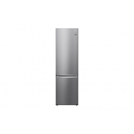 LG Refrigerator GBB72PZVCN1 Energy efficiency class C, Free standing, Combi, Height 203 cm, Fridge net capacity 277 L, Freezer net capacity 107 L, Display, 35 dB, Stainless steel