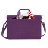 Rivacase 8335 notebook case 39.6 cm (15.6") Briefcase Purple
