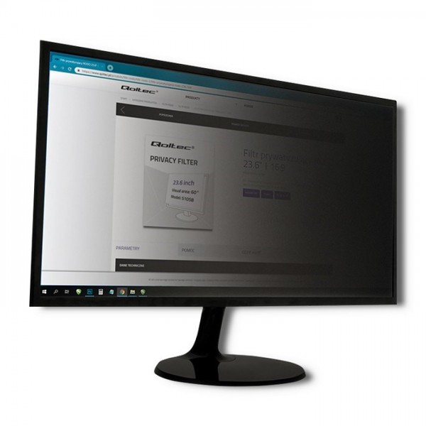 Qoltec 51059  Privacy filter 23.8"