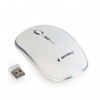 MOUSE USB OPTICAL WRL/WHITE MUSW-4B-01-W GEMBIRD