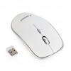 MOUSE USB OPTICAL WRL/WHITE MUSW-4B-01-W GEMBIRD