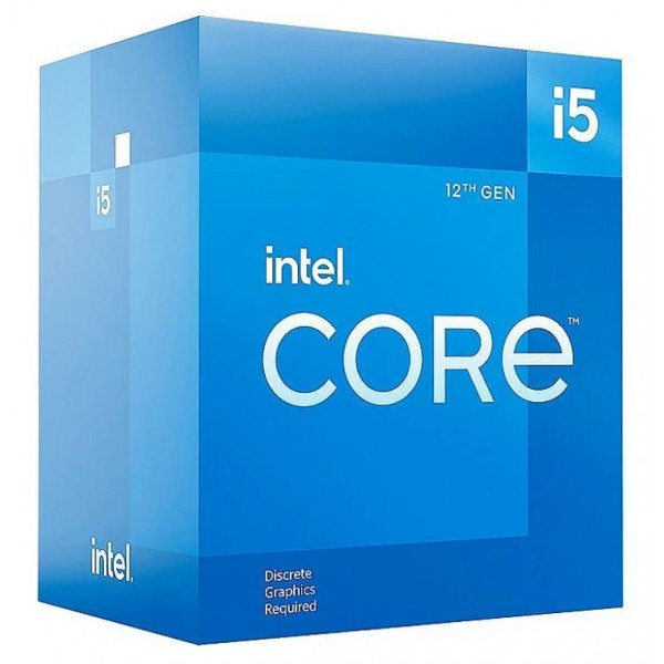 CPU|INTEL|Desktop|Core i5|i5-12400F|Alder Lake|2500 MHz|Cores 6|18MB|Socket LGA1700|65 ...