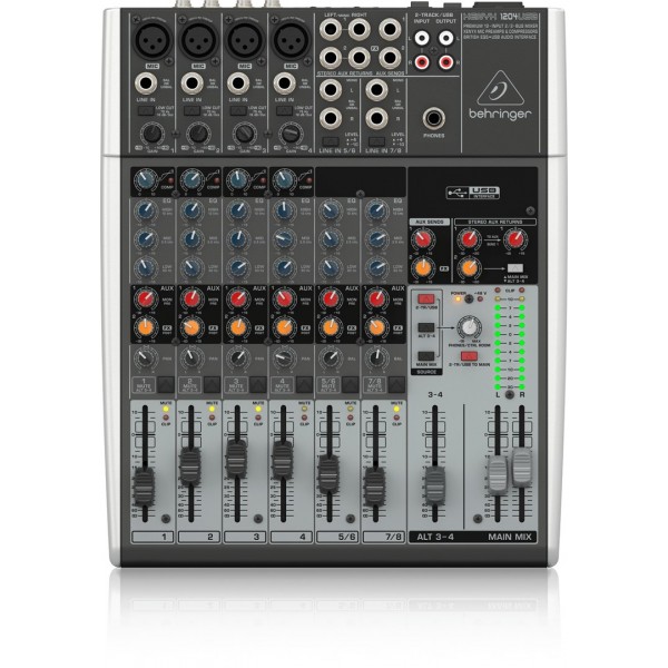 Behringer Xenyx 1204USB audio mixer 12 ...