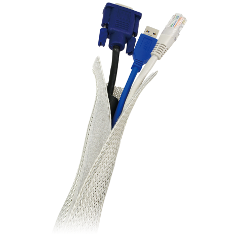 Logilink Cable sleeve (Hook and Loop) KAB0007 1.8 m, Grey