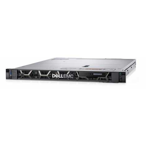 Dell PowerEdge R450 Rack (1U), Intel Xeon, 2x Silver 4310, 2.1 GHz, 18 MB, 24T, 12C, No RAM, No HDD, 960 GB, SSD, Up to 4 x 3.5