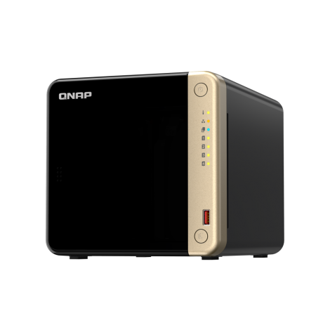 QNAP 4-Bay desktop NAS 	TS-464-8G N5095 4-core, Processor frequency 2.9 GHz, 8 GB, 1 x HDMI 2.0, 2x M.2 2280 PCIe slots, 3x 1, 2 x USB Type-A