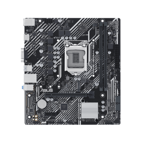 Asus PRIME H510M-K R2.0 Processor family Intel, Processor socket  LGA1200, DDR4 DIMM, Memory slots 2, Supported hard disk drive interfaces 	SATA, M.2, Number of SATA connectors 4, Chipset  Intel H470,  micro-ATX