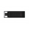 Kingston Technology DataTraveler 70 USB flash drive 64 GB USB Type-C 3.2 Gen 1 (3.1 Gen 1) Black