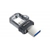 SanDisk Ultra Dual m3.0 USB flash drive 256 GB USB Type-A / Micro-USB 3.2 Gen 1 (3.1 Gen 1) Black, Silver, Transparent